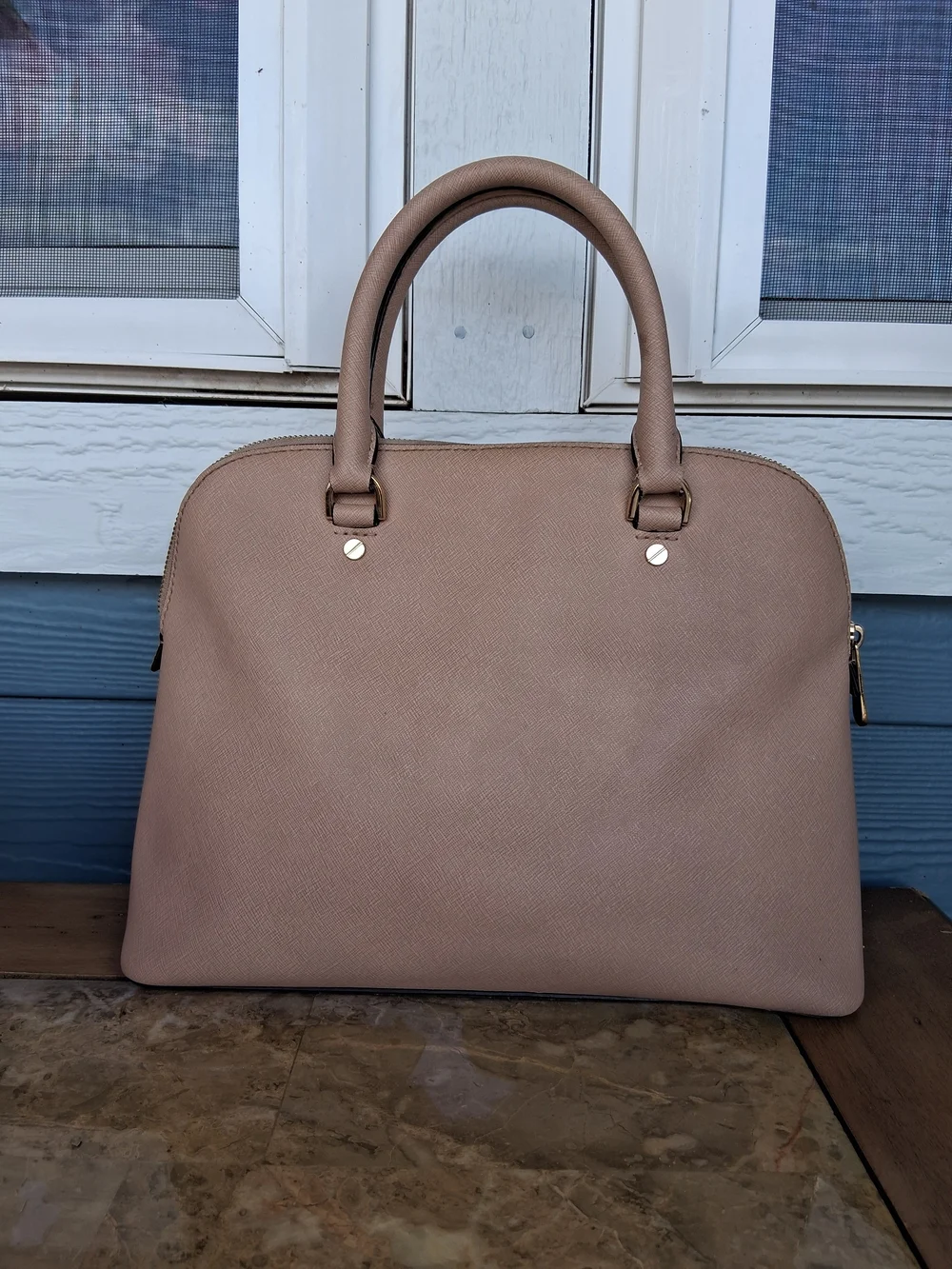 Michael Kors Pink Dome Satchel Handbag